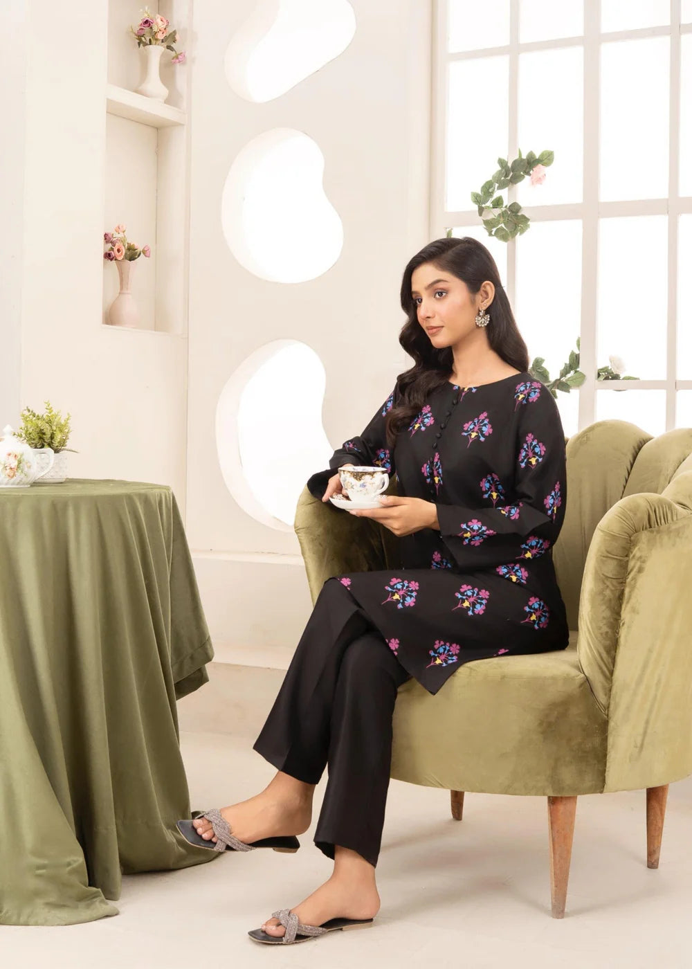 BLACK BLOSSOM 2PCS-Haram Store