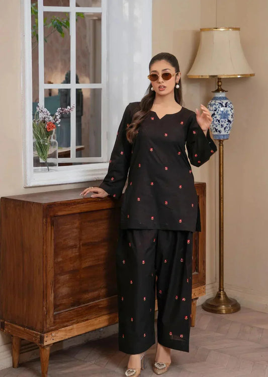 Flower-Petal Furshi Shalwar 3pc Haram-Store