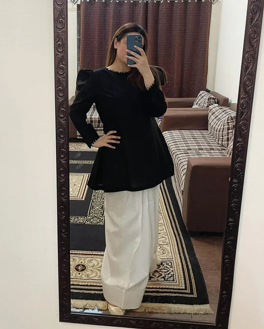 Peplum Farshi Co-ord-Haram Store