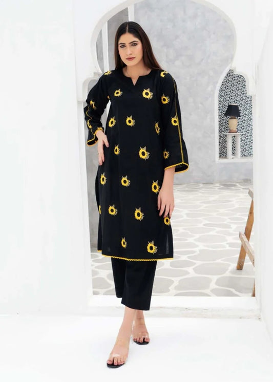BLACK SUNFLOWER 2PCS-Haram Store