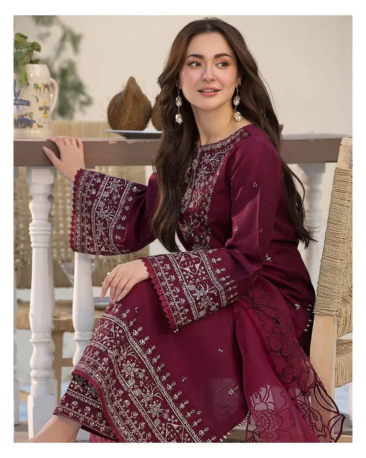 ALLEY EMBROIDERED 3PCS-Haram store