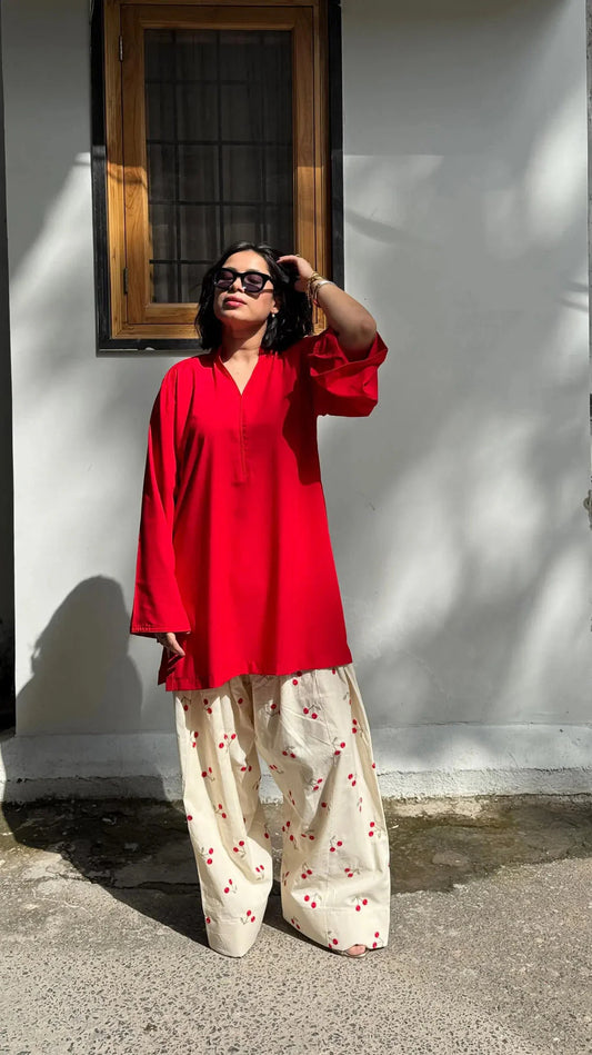 Cherry 2PC FARSHI SHALWAR -HARAM STORE